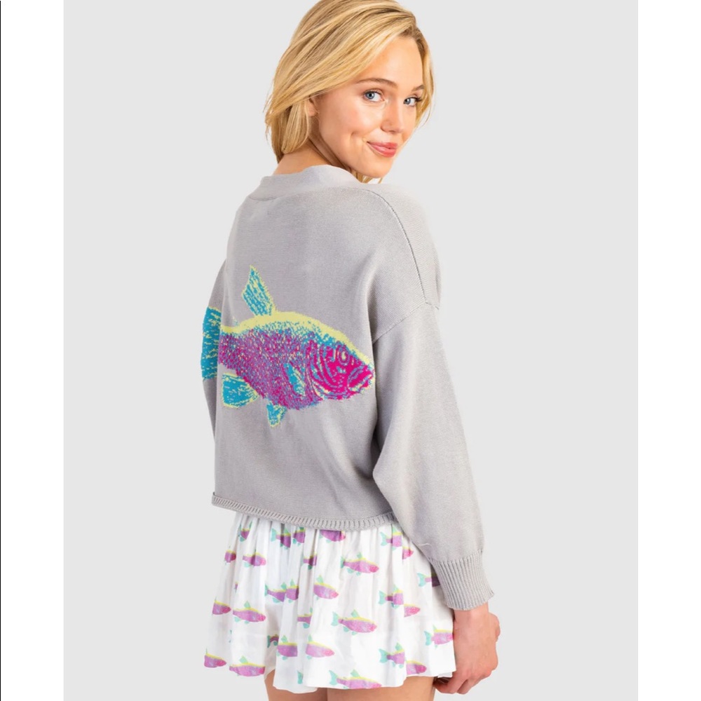 KOCH Fintastic Set - Fish Print Top and Skirt